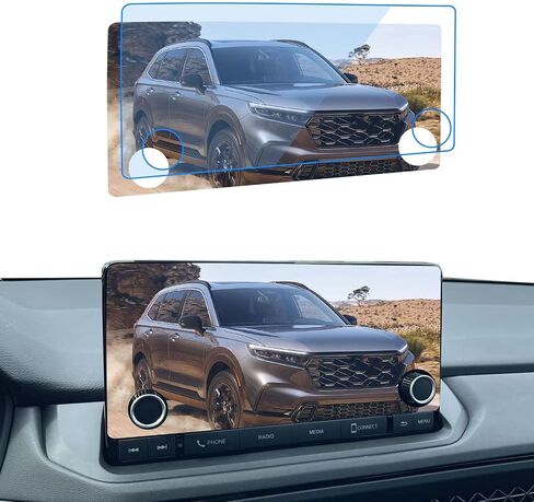 GFJNFG Screen Protector for 2023 2024 Honda Pilot EX-L/Trail Sport/Touring/Elite 9 Inch Touchscreen 2023 2024 Pilot Tempered Glass Accessories Reduce Fingerprints Anti-Scratch in Saudi Arabia