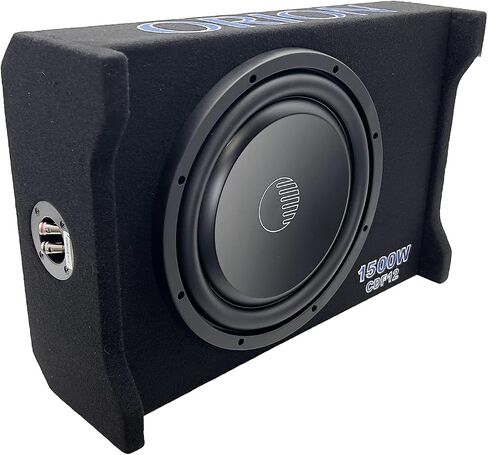 Orion Cobalt CDF12 12 "SPECTIVE SUPWOOFER السلبي-500W RMS/2000W MAX ، صندوق فرعي مغلق ضئيل للسيارات والشاحنات ، حاوية رقيقة من الهواء النحيفة ، الجبهة الضحلة ، in Kuwait