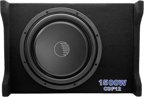Orion Cobalt CDF12 12 "SPECTIVE SUPWOOFER السلبي-500W RMS/2000W MAX ، صندوق فرعي مغلق ضئيل للسيارات والشاحنات ، حاوية رقيقة من الهواء النحيفة ، الجبهة الضحلة ، in Kuwait