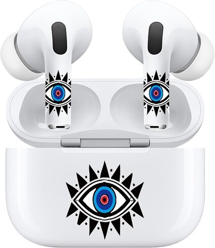 ROCKMAX Pink Lips Sticker for AirPods Pro 2nd Generation, Fashion Decal Skin Accessories for Earpods and Charging Case, Earbuds Case Cover Wrap for Girls and Women Birthday, with Cleaning Kits in Saudi Arabia