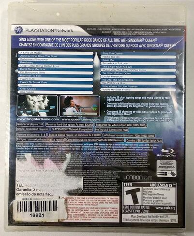 SingStar Queen - Stand Alone - PlayStation 2 in Saudi Arabia