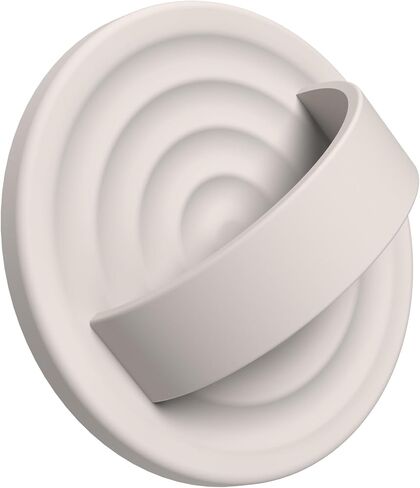 Upgraded Magnetic Phone Grip, Compatible with MagSafe, Silicone Comfy Removable Loop Grip, Phone Grip Finger Ring Holder for Back of Phone for iPhone Pro Max/Plus/16/15/14/13/12, Stone in Kuwait