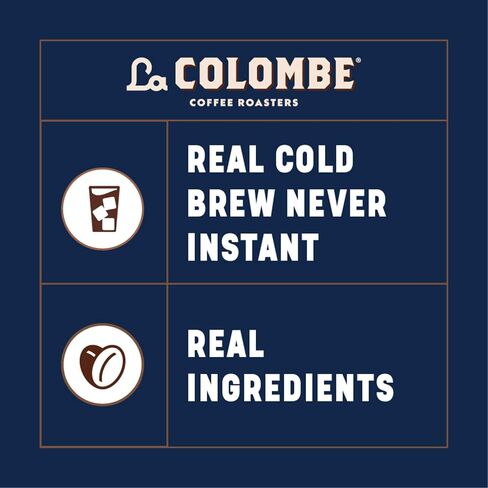 La Colombe Brazilian Cold Brew - 9 Fl. Oz. 4 Pack - 100% Arabica, Single-Origin, Cold Pressed Espresso Coffee, 15 Calories, Double-Filtered, Bold & Rich Coffee, 120mg Natural Caffeine in Saudi Arabia