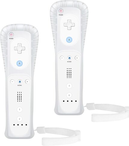 Crifeir Wii Remote and Nunchuck Controller, Compatible with Wii/Wii U Consoles, with Vibration Feedback/Built-in Speaker Function（RB） in Kuwait