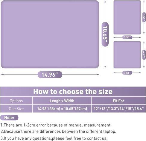 12.1-15.6 Inch Laptop Skin Decal, Black, PVC, Universal, Waterproof, Scratch Resistant, Reusable in Saudi Arabia