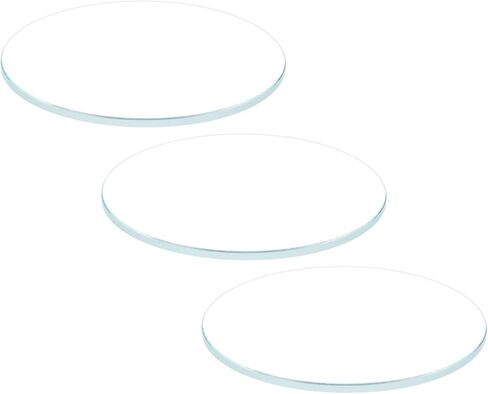 HARFINGTON 3pcs AR-Coating Watch Lens 30mmx1.5mm Round Flat Mineral Watch Crystal Glass in Saudi Arabia