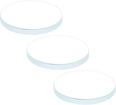 HARFINGTON 3pcs AR-Coating Watch Lens 30mmx1.5mm Round Flat Mineral Watch Crystal Glass in Saudi Arabia