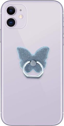Y2K Vintage Cell Phone Ring Holder Heart Metal Kickstand Grip 360 Rotation Finger Ring Grip Kickstand for Smartphone and Tablets Repositionable (Heart Random) in Saudi Arabia