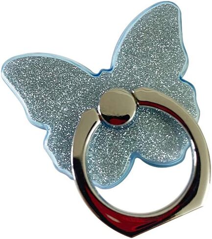 Y2K Vintage Cell Phone Ring Holder Heart Metal Kickstand Grip 360 Rotation Finger Ring Grip Kickstand for Smartphone and Tablets Repositionable (Heart Random) in Saudi Arabia