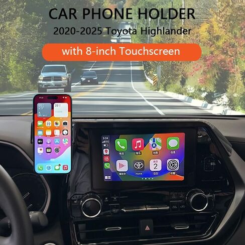Car Phone Holder for 2021-2025 Rogue/2020-2025 Sentra/2019-2025 AltimaAccessories,Phone Mount for Rogue Sentra Altima with 8-inch Screen,Hands-FreeCell Phones Holder in Kuwait