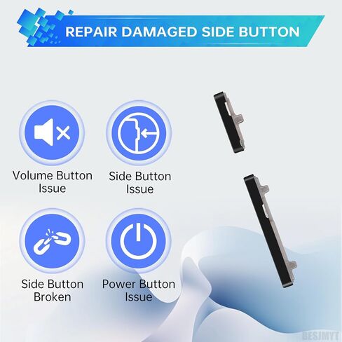 for Samsung Galaxy S20+ Plus 5G Power Button and Volume Button Replacement Side Button Power On Off Switch and Volume Button Replacement Model: SM-G986U SM-G986U1 Aura Blue in Saudi Arabia