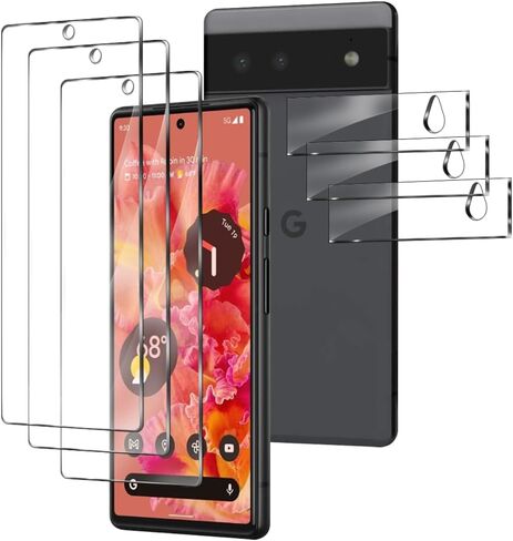 JOKITA 3 Pack Designed for Motorola Moto G 5G (2023) Tempered Glass Screen Protector with 3 Packs Camera Lens Protector,9H Hardness, Upgrade Edge Protection,Scratch-Resistant, HD Clarity, Anti Fingerprint, Bubble Free. in Saudi Arabia