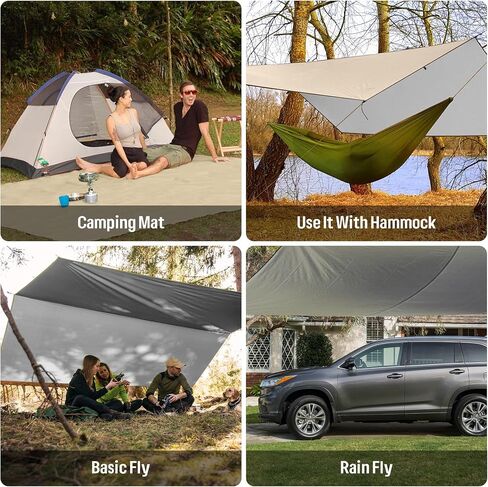 SAN LIKE Vehicle Awning Pole Outdoor Off-Road Camping Set, PU 3000mm Waterproof UV50+ Car Side Awning Sun Shade for Most Jeep/SUV/Truck/Van in Saudi Arabia
