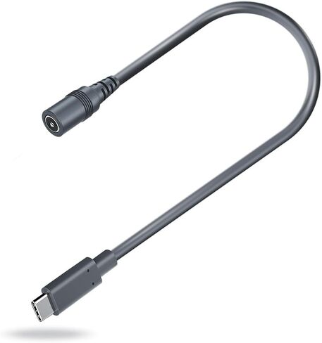 Starlink Mini Power Extension Cable 16.4 FT, DC Male to DC Female Power Cord for Starlink Mini, Work with 20V/65W+ PD Source - Grey in Saudi Arabia