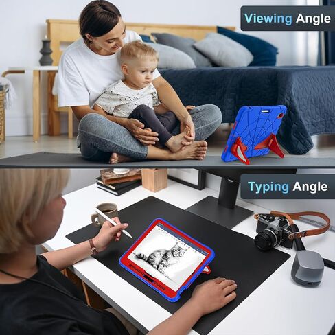 WESOROL for iPad Air 11 Inch Case M2 2024,iPad Air 5th/4th Generation Case (2022/2020) 10.9 Inch,Heavy Duty Shockproof for Kids Friendly iPad Air Case 11 Inch with Screen Protector Pencil Holder in Saudi Arabia