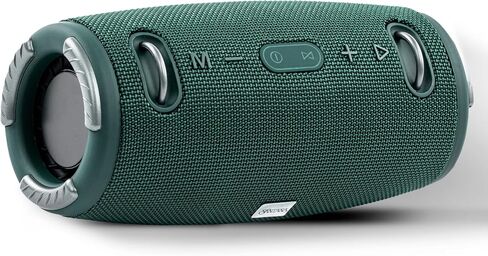 SANTANA BY CARLOS SANTANA Bluetooth Speaker- Effortlessly Portable True Wireless Stereo, Splash-Proof Design, Up to 24 Hours Playtime, Dynamic Sound, Integrated Controls | Ligero | Black in Saudi Arabia