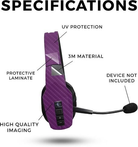 Skin Compatible with BlueParrott B450-XT Bluetooth Headset - Eyes and Teeth - Premium 3M Vinyl Protective Wrap Decal Cover - Easy to Apply | Crafted in The USA by MightySkins in Kuwait