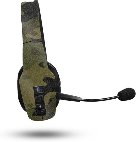 Skin Compatible with BlueParrott B450-XT Bluetooth Headset - Eyes and Teeth - Premium 3M Vinyl Protective Wrap Decal Cover - Easy to Apply | Crafted in The USA by MightySkins in Kuwait