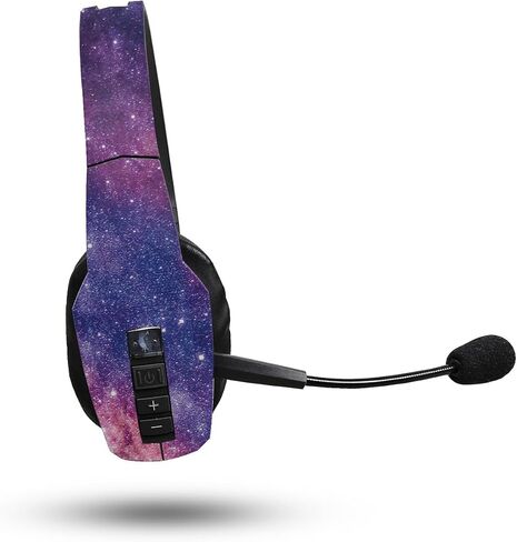 Skin Compatible with BlueParrott B450-XT Bluetooth Headset - Eyes and Teeth - Premium 3M Vinyl Protective Wrap Decal Cover - Easy to Apply | Crafted in The USA by MightySkins in Kuwait