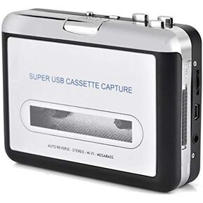 Walkman Cassette Player USB Cassette to MP3 Converter Capture Audio Music Player Tape Cassette Recorder