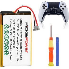 Pickle Power 1800mAh Rechargeable Battery Compatible with Sony PS5 Dualsense Edge Wireless Controller