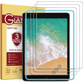 OMOTON Privacy Screen Protector for iPad Air 11 inch M3 M2 (7th&6th Generation, 2025/2024), Anti-Spy Tempered Glass with Easy Installation Tray, Case Friendly, Compatible with Apple Pencil, 2 Pack