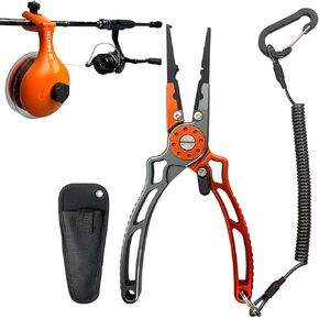 Utility Multi-Function Fishing Tools Combination, UTA II Fishing Pliers & Fishing Line Winder, A Neat Option for Angler