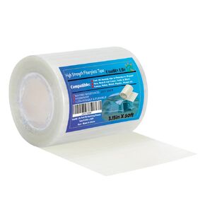 RV Awning Repair Tape，Clear Tent Repair Tape Waterproof, for Tarp,Canvas，Boat Covers, Sail, Heavy Duty High Adhesive - 3.15in x 50ft