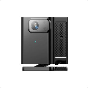 جهاز عرض Ultra Mini - جهاز عرض محمول DLP مع WiFi و Bluetooth: تم تصميمه في بطارية 2.5 ساعة/مكبرات صوت قابلة للتعديل/2*مكبرات صوت ستيريو ، دعم 4K/1080 بكسل ، تلفزيون Android ، عرض فيلم ذكي للأغراض الداخلية/الخارجية