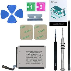 for Watch Series 4 40mm Battery Replacement Kits (New Upgraded) Compatible with Apple Watch Series 4 with Installation Manual and Repair Tool Kits (40mm)