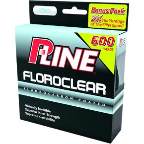 P-Line FCCBF-8 Fccbf-8 600 Yd Fluorocarbon Coated