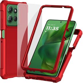 Ailiber for Motorola Moto G stylus 5g 2025 CASE COMPLICE CASE ، MOTO G Stylus 2025 Screen Screens ، Dual Layer Protection ، Corner Corner TPU Pumper ، Silic Silicone Heavy Screen