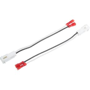 Front/Dash Tweeters Speaker Wiring Harness Adapter Connector Plug for Dodge for Ram 1500 / Car Speaker Wiring Adapter/Plastic / 2 Pcs/White Replace Parts Vehicle Components