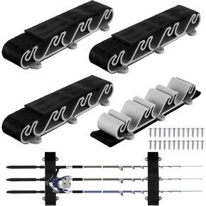 4 أجهزة كمبيوتر مثبتة حامل قضبان صيد قارب لقوارب الصيد الرأسية لرفع حزام قطب التخزين لسطح القارب in Kuwait