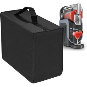 Slushie Machine Cover for Ninja Slushie Machine Frozen Drink Maker, Heavy Duty Thickened Waterproof Slushie Machine Cover Case for Ninja FS301C/FS301 SLUSHi Frozen Drink Maker(Black)
