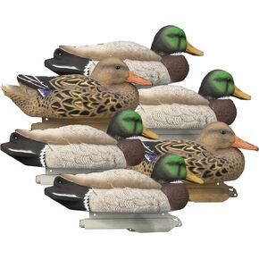 Higdon Outdoors Standard Mallard Filler Pack Duck Decoys | Ultra Realistic Drake & Hen Decoys for Waterfowl Hunting | Foam-Filled & Non-Foam-Filled