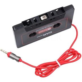 Aux Car MP3 Audio Cassette Adapter 3.5 MM Jack Headphones Connector Car Universal Audio Cable Tape Adapter for Car, Phone, MP3 ect.