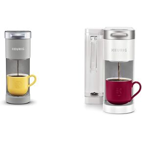 Keurig K-Mini Single-Serve K-Cup Coffee Maker, Black and Keurig Standalone Milk Frother, Black