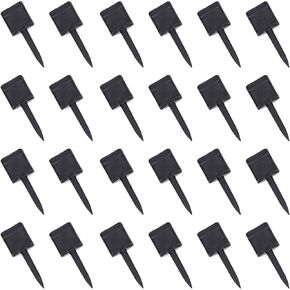 24 pcs Nylon Target Nail Durable Target Face Pin Targets Face Fixing Tools Archerys Supplies for Target Papers, EVA Foam，Straw Foam