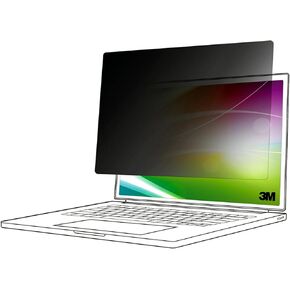 3M Bright Screen Privacy Filter for 15.6in Full Screen Laptop, 16:9, BP156W9E