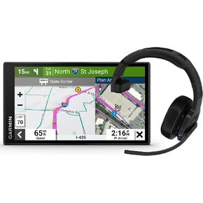 Garmin dezl OTR610 Headset Bundle: Garmin dezl OTR610 & Garmin dezl Headset 100