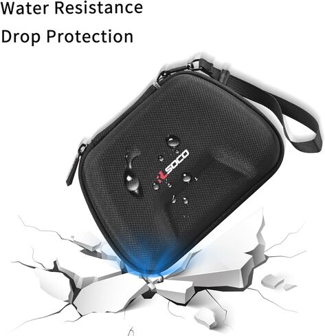 RLSOCO Hard Case for PlayStation DualSense Wireless Controller - Black (Case Only) in Kuwait