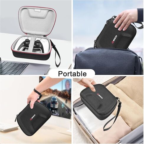 RLSOCO Hard Case for PlayStation DualSense Wireless Controller - Black (Case Only) in Kuwait