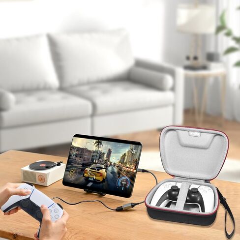 RLSOCO Hard Case for PlayStation DualSense Wireless Controller - Black (Case Only) in Kuwait