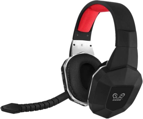 2.4 & Bluetooth Wireless Geaming Headset لأجهزة Xbox One و Xbox Series X/S وسماعات الألعاب اللاسلكية مع Mirophone لـ PS5 والكمبيوتر الشخصي والتبديل والهاتف وتحسين الجهير وإضاءة LED N9 in Kuwait