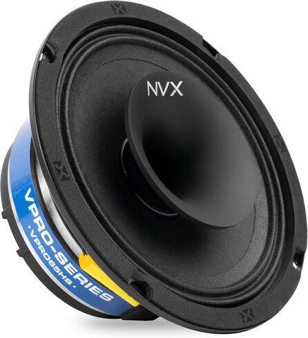 NVX® VPRO69H 6 "x 9" مكبرات الصوت الممتازة ، 400W MAX ، 200W RMS ، 4-OHM ، 1.5 "ملف صوت ، مؤيد محور مع مكبرات صوت القرن ، يسهل التثبيت في السيارات/الشاحنات/الأبواب (1-Speaker) in Kuwait