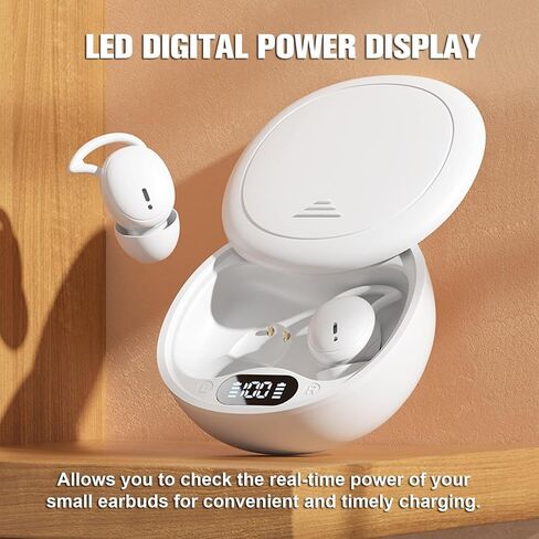 Wireless Small Mini Invisible Comfortable Earbuds Wireless Bluetooth Noise Cancelling in Ear Soft Headphones for Small Ear Canals Bluetooth Mini Hidden Sleep Ear Buds for iPhone Android Work Sleeping in Saudi Arabia