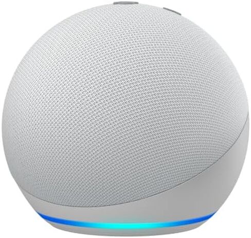 Echo 4th Gen (newest model) with WiZ 60W A19 LED Smart Color Bulb - Connects to Your Wi-Fi - E26 Base - Control with Voice or App - Matter Compatible in Saudi Arabia