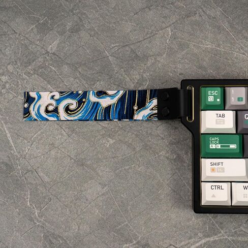 Custom DIY Keyboard Strap Vintage Style Straps for Wooting 60he Keyboard Made68 ATK68 Mechanical Keyboards in Saudi Arabia