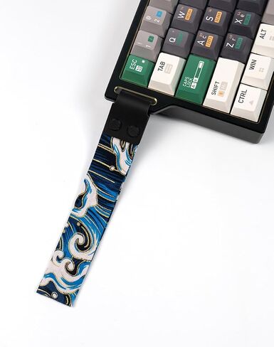 Custom DIY Keyboard Strap Vintage Style Straps for Wooting 60he Keyboard Made68 ATK68 Mechanical Keyboards in Saudi Arabia
